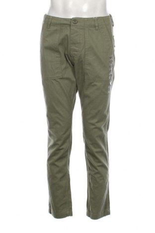 Мъжки панталон Oviesse, Размер M, Цвят Зелен, Цена 17,48 лв.
