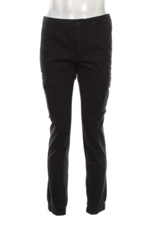 Ανδρικό παντελόνι Pier One, Μέγεθος L, Χρώμα Μαύρο, Τιμή 3,56 €