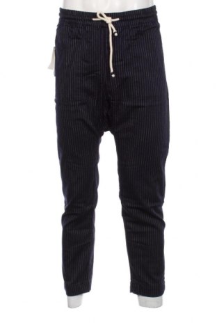 Pantaloni de bărbați Pull&Bear, Mărime L, Culoare Albastru, Preț 75,66 Lei