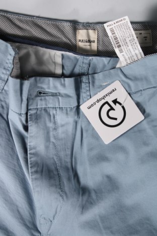 Ανδρικό παντελόνι Pull&Bear, Μέγεθος L, Χρώμα Μπλέ, Τιμή 8,90 €