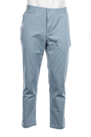 Мъжки панталон Pull&Bear, Размер L, Цвят Син, Цена 15,08 лв.