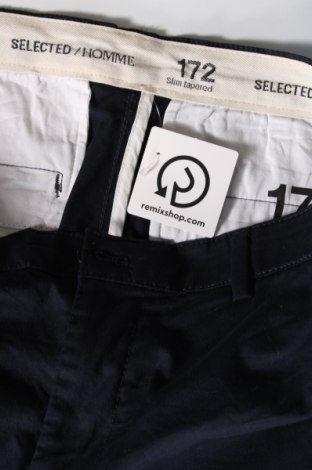Мъжки панталон Selected Homme, Размер M, Цвят Син, Цена 18,05 лв.