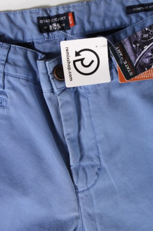 Мъжки панталон State Of Art, Размер L, Цвят Син, Цена 26,42 лв.