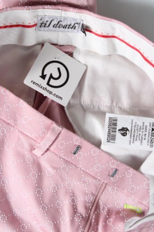 Ανδρικό παντελόνι Twisted Tailor, Μέγεθος S, Χρώμα Ρόζ , Τιμή 13,61 €
