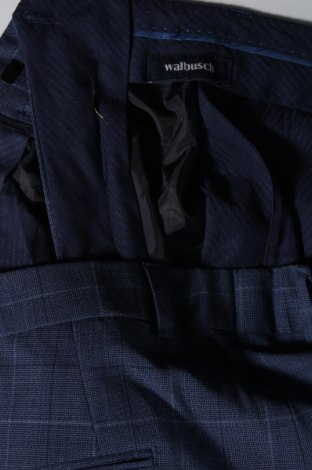 Мъжки панталон Walbusch, Размер M, Цвят Син, Цена 22,88 лв.