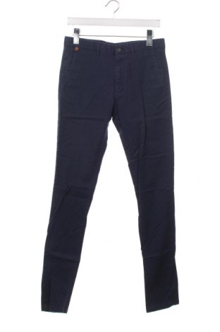 Мъжки панталон Zara Man, Размер M, Цвят Син, Цена 11,39 лв.