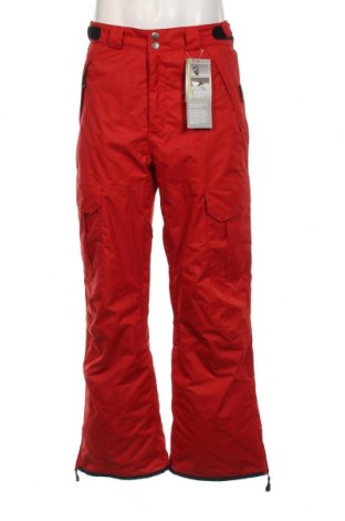Мъжки панталон за зимни спортове Crane, Размер M, Цвят Червен, Цена 21,70 лв.