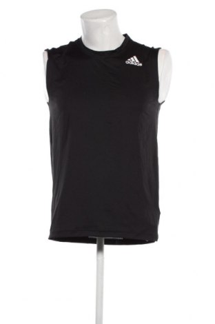 Herren Tanktop Adidas, Größe M, Farbe Schwarz, Preis 13,92 €
