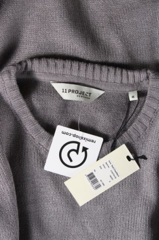 Ανδρικό πουλόβερ 11 Project, Μέγεθος M, Χρώμα Γκρί, Τιμή 10,76 €
