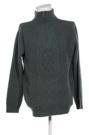 Ανδρικό πουλόβερ About you x Kevin Trapp, Μέγεθος XL, Χρώμα Πράσινο, Τιμή 23,81 €