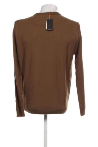 Ανδρικό πουλόβερ BOSS, Μέγεθος L, Χρώμα Καφέ, Τιμή 97,70 €