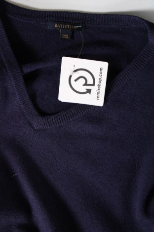 Ανδρικό πουλόβερ Batistini, Μέγεθος 3XL, Χρώμα Μπλέ, Τιμή 14,84 €