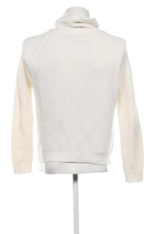 Ανδρικό πουλόβερ Bershka, Μέγεθος S, Χρώμα Εκρού, Τιμή 5,38 €