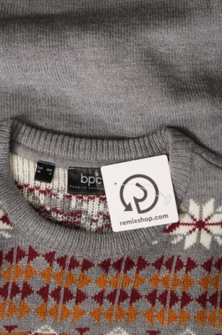 Мъжки пуловер Bpc Bonprix Collection, Размер M, Цвят Сив, Цена 7,83 лв.