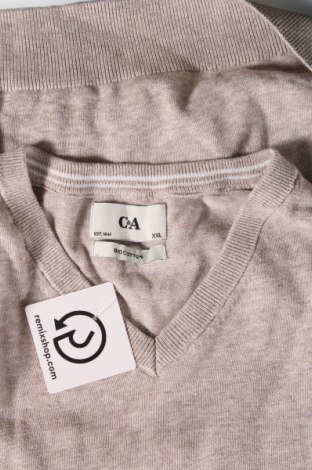 Ανδρικό πουλόβερ C&A, Μέγεθος XXL, Χρώμα Γκρί, Τιμή 7,36 €