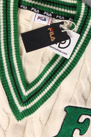 Ανδρικό πουλόβερ FILA, Μέγεθος L, Χρώμα Εκρού, Τιμή 68,04 €