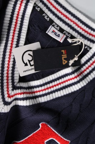 Мъжки пуловер FILA, Размер L, Цвят Син, Цена 54,12 лв.