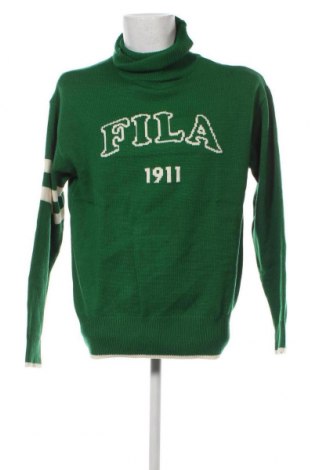 Мъжки пуловер FILA, Размер M, Цвят Зелен, Цена 75,24 лв.