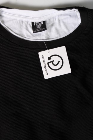 Ανδρικό πουλόβερ FSBN, Μέγεθος M, Χρώμα Μαύρο, Τιμή 6,10 €