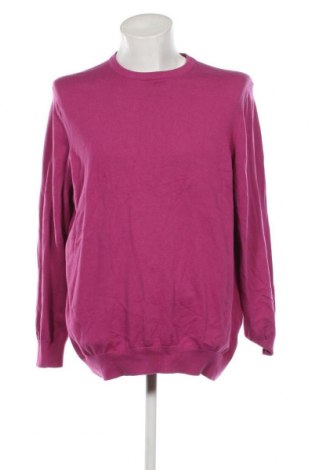 Мъжки пуловер Franco Bettoni, Размер XXL, Цвят Розов, Цена 29,00 лв.