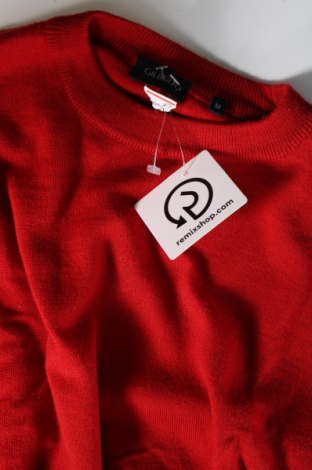 Мъжки пуловер Gilberto, Размер L, Цвят Червен, Цена 29,00 лв.