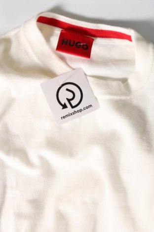 Ανδρικό πουλόβερ Hugo Boss, Μέγεθος M, Χρώμα Λευκό, Τιμή 97,70 €