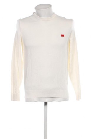 Мъжки пуловер Hugo Boss, Размер M, Цвят Бял, Цена 198,90 лв.