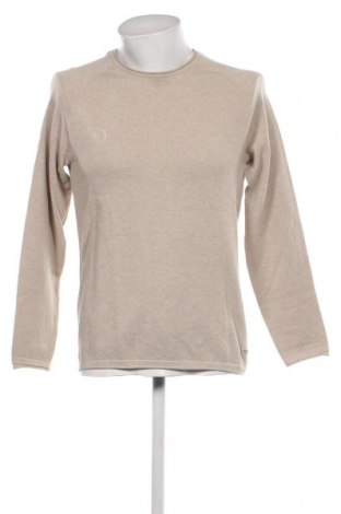 Ανδρικό πουλόβερ Jack & Jones, Μέγεθος L, Χρώμα Εκρού, Τιμή 14,02 €