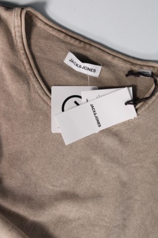Ανδρικό πουλόβερ Jack & Jones, Μέγεθος M, Χρώμα  Μπέζ, Τιμή 15,77 €