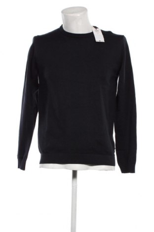 Мъжки пуловер Jack & Jones, Размер M, Цвят Син, Цена 27,20 лв.