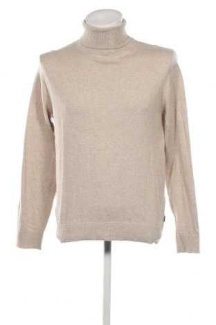 Ανδρικό πουλόβερ Jack & Jones, Μέγεθος L, Χρώμα  Μπέζ, Τιμή 10,87 €