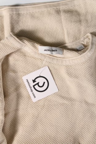 Ανδρικό πουλόβερ Jack & Jones, Μέγεθος S, Χρώμα  Μπέζ, Τιμή 14,85 €