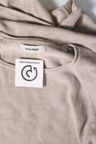 Ανδρικό πουλόβερ Jack & Jones, Μέγεθος M, Χρώμα  Μπέζ, Τιμή 14,85 €