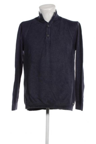 Мъжки пуловер Jean Carriere, Размер M, Цвят Син, Цена 11,89 лв.