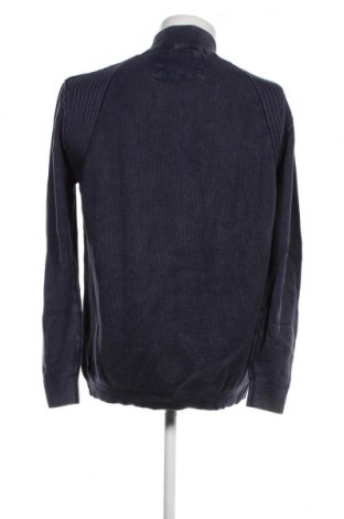 Ανδρικό πουλόβερ Jean Carriere, Μέγεθος M, Χρώμα Μπλέ, Τιμή 7,36 €