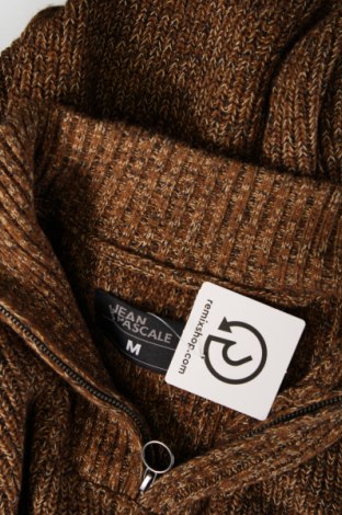 Ανδρικό πουλόβερ Jean Pascale, Μέγεθος M, Χρώμα Καφέ, Τιμή 10,58 €