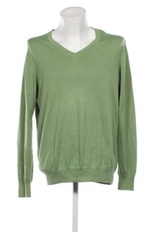 Мъжки пуловер Man By Tchibo, Размер L, Цвят Зелен, Цена 14,79 лв.