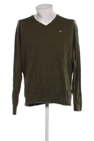 Ανδρικό πουλόβερ Napapijri, Μέγεθος XXL, Χρώμα Πράσινο, Τιμή 35,75 €