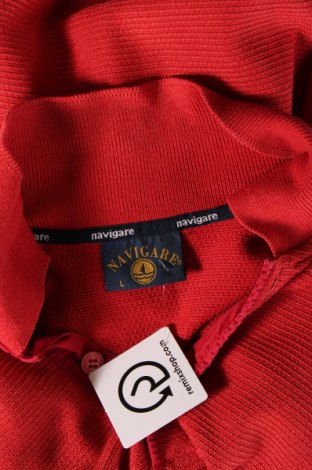 Мъжки пуловер Navigare, Размер L, Цвят Червен, Цена 24,00 лв.