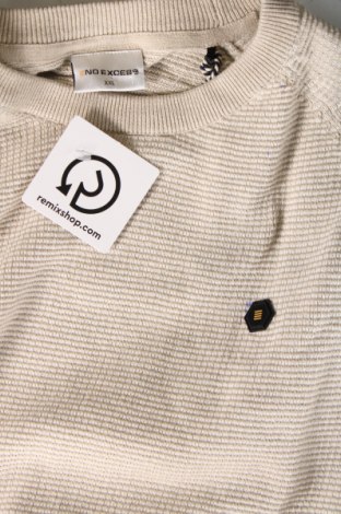 Ανδρικό πουλόβερ No Excess, Μέγεθος XXL, Χρώμα  Μπέζ, Τιμή 12,25 €