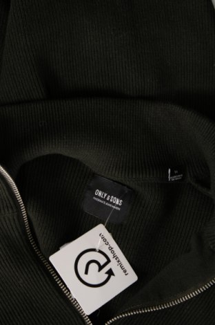 Ανδρικό πουλόβερ Only & Sons, Μέγεθος XL, Χρώμα Πράσινο, Τιμή 23,71 €