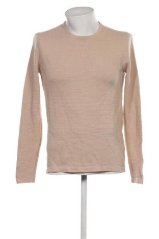 Ανδρικό πουλόβερ Only & Sons, Μέγεθος S, Χρώμα  Μπέζ, Τιμή 3,59 €