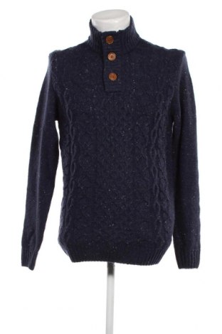 Ανδρικό πουλόβερ Pier One, Μέγεθος L, Χρώμα Μπλέ, Τιμή 10,91 €