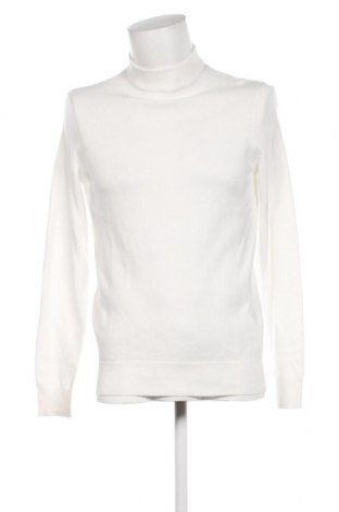 Ανδρικό πουλόβερ Pier One, Μέγεθος M, Χρώμα Λευκό, Τιμή 23,71 €
