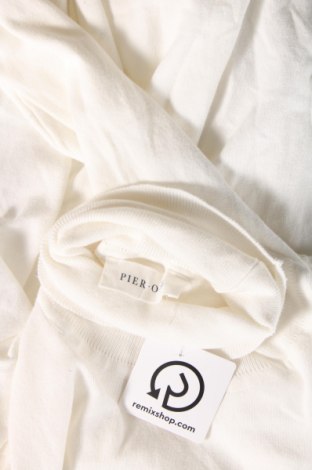Ανδρικό πουλόβερ Pier One, Μέγεθος L, Χρώμα Λευκό, Τιμή 11,62 €