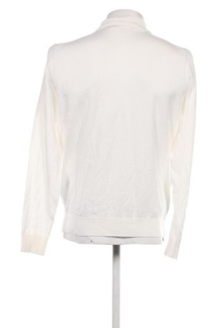 Ανδρικό πουλόβερ Pier One, Μέγεθος L, Χρώμα Λευκό, Τιμή 10,91 €