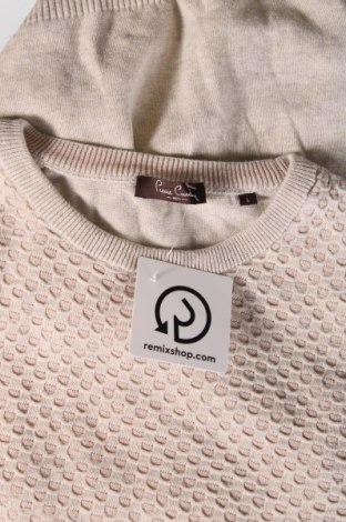 Ανδρικό πουλόβερ Pierre Cardin, Μέγεθος L, Χρώμα  Μπέζ, Τιμή 20,96 €