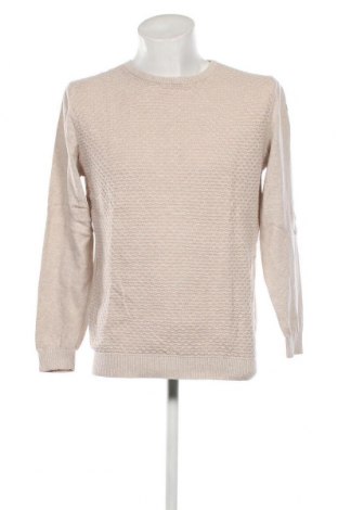 Мъжки пуловер Pierre Cardin, Размер L, Цвят Бежов, Цена 33,88 лв.