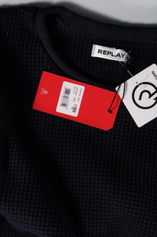 Ανδρικό πουλόβερ Replay, Μέγεθος L, Χρώμα Μπλέ, Τιμή 98,45 €