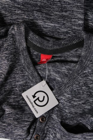 Ανδρικό πουλόβερ S.Oliver, Μέγεθος L, Χρώμα Μπλέ, Τιμή 9,65 €